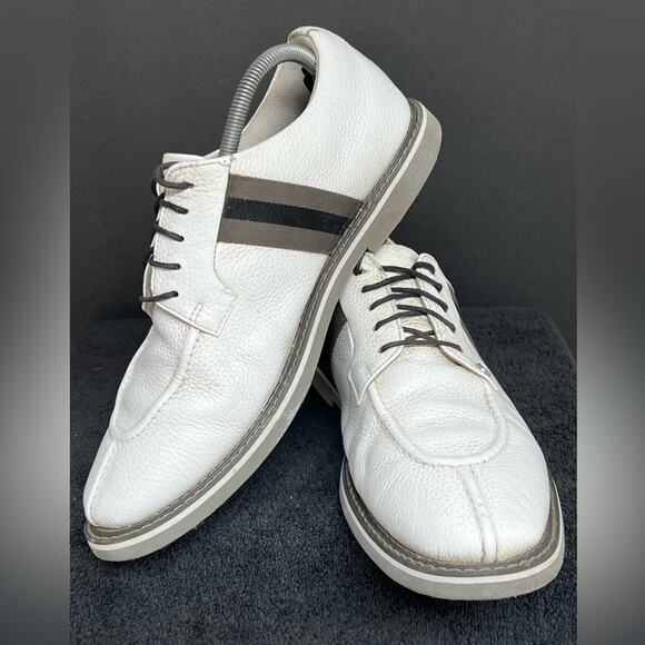 G/FORE Limited Edition Grosgrain Split Toe Gallivanter Snow/Monument MEN 11.5 - Picture 4 of 10